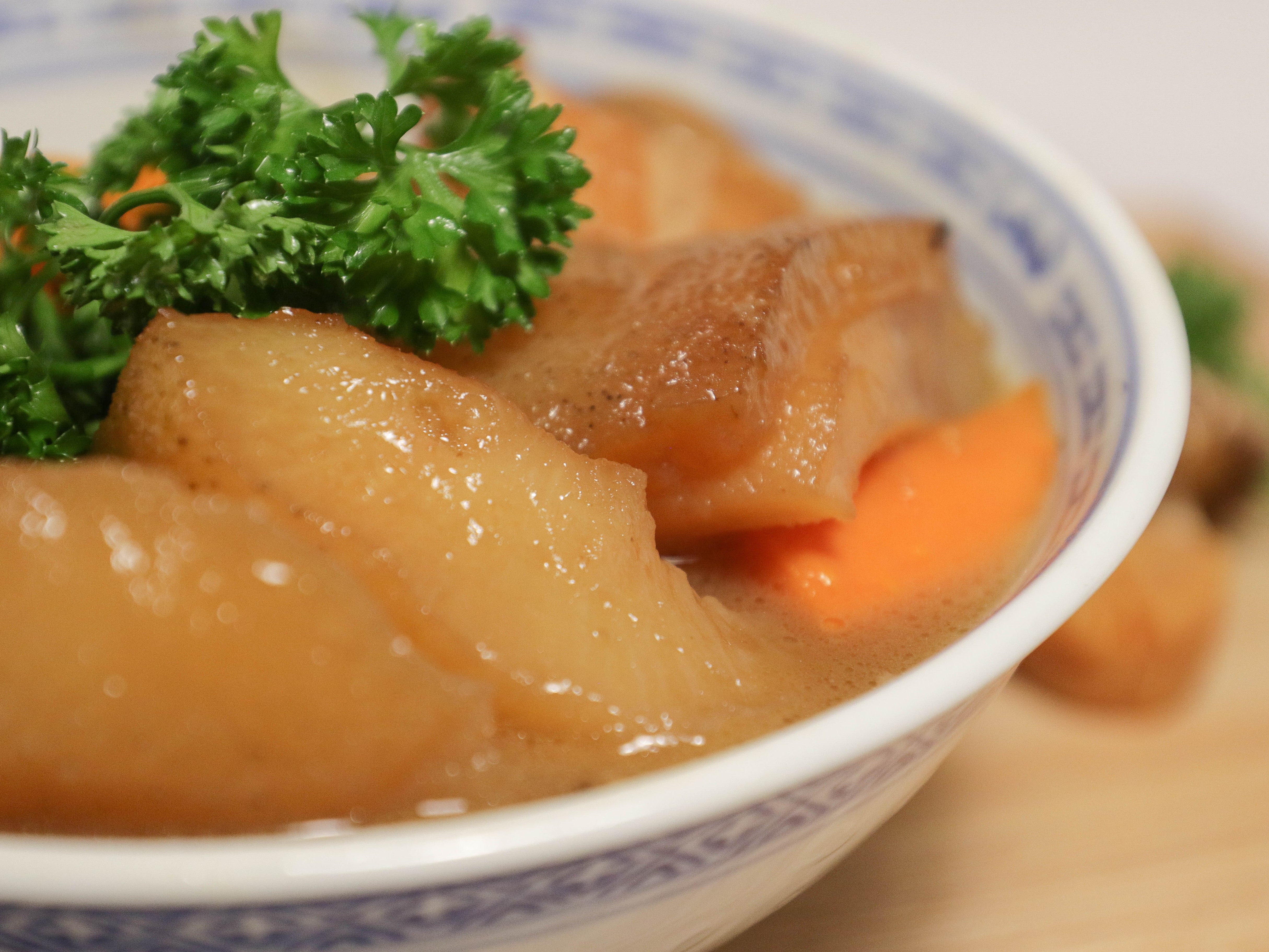 Sea Cucumber - Braised Sea Cucumber with Mushroom